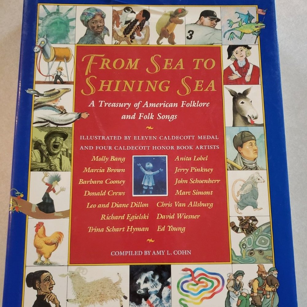 Children's Book - American Folklore and Folk Songs - "From Sea to Shining Sea"